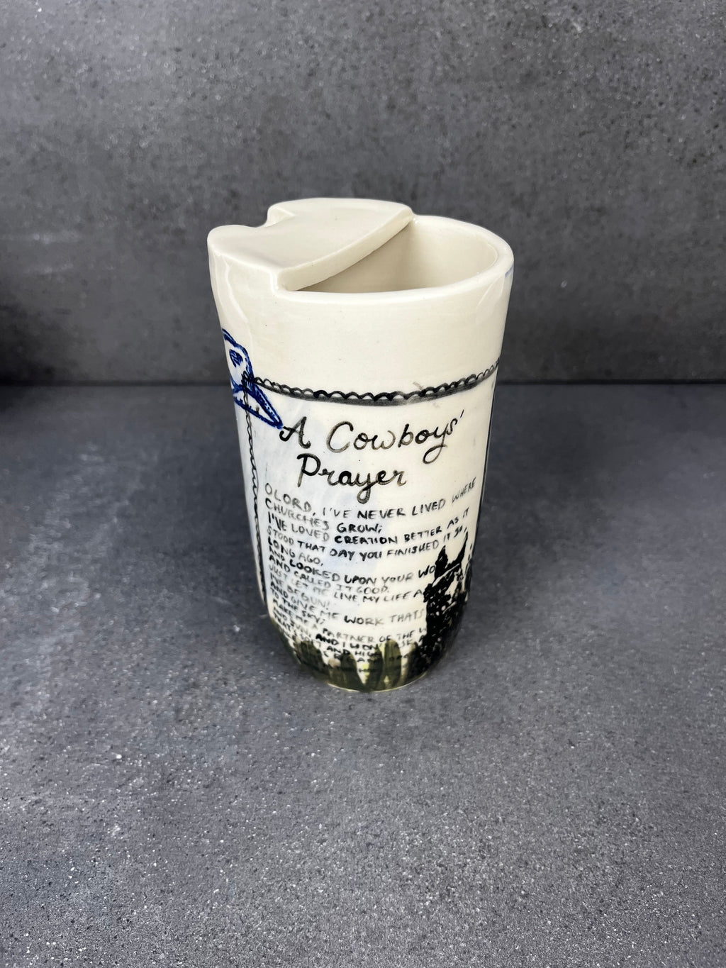 Scrapbook of the West Travel Mug