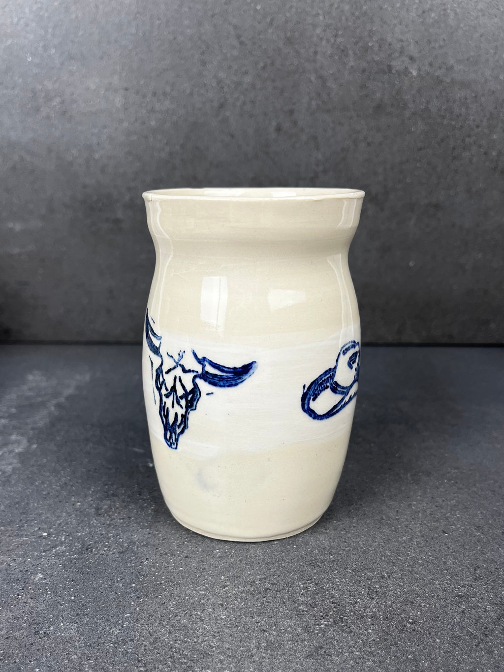 “Travel On” Bud Vase