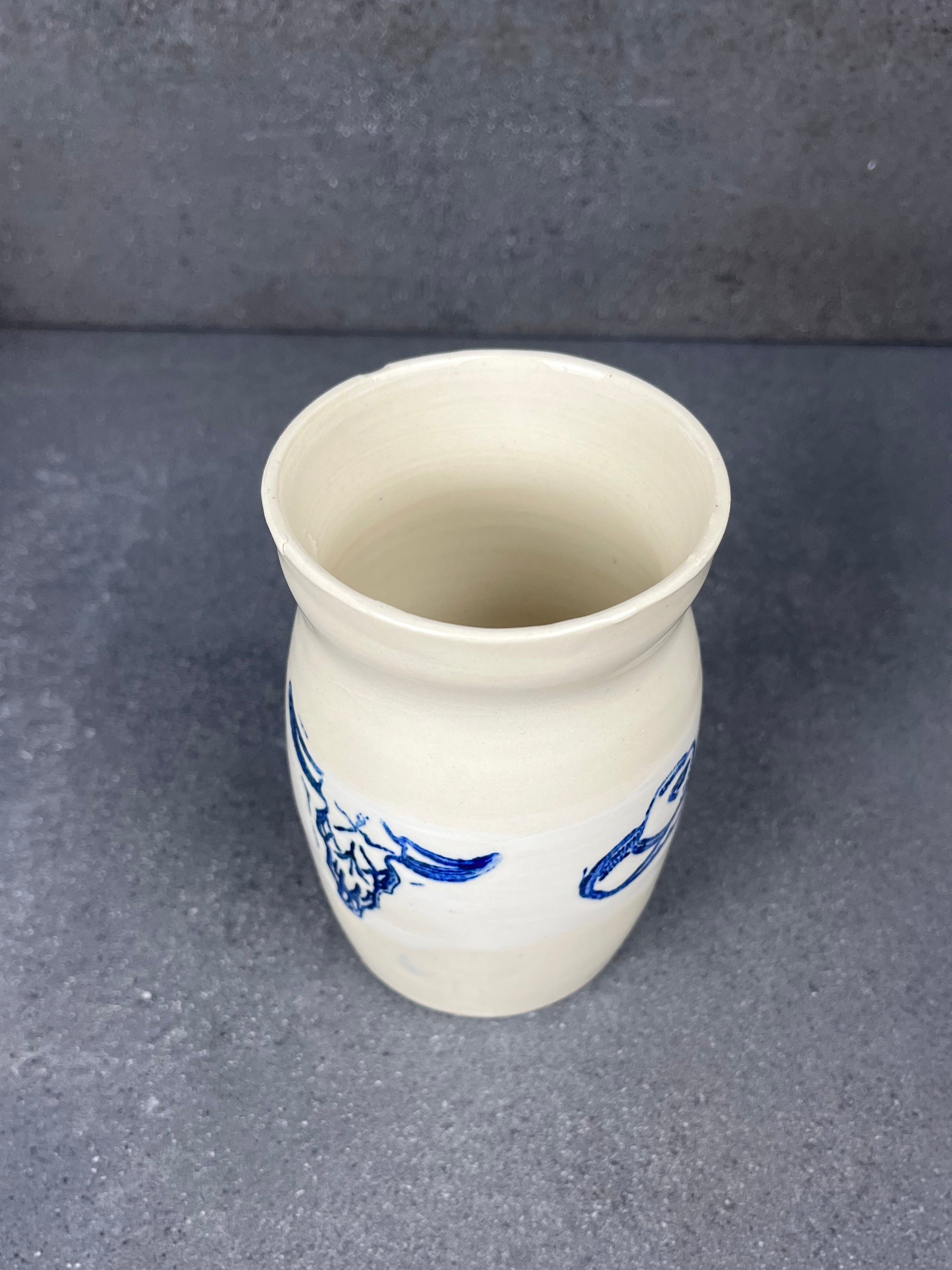 “Travel On” Bud Vase