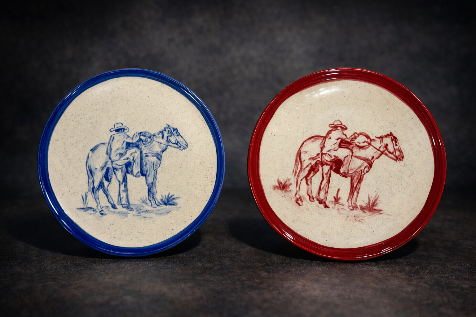 Saddle Up Plates