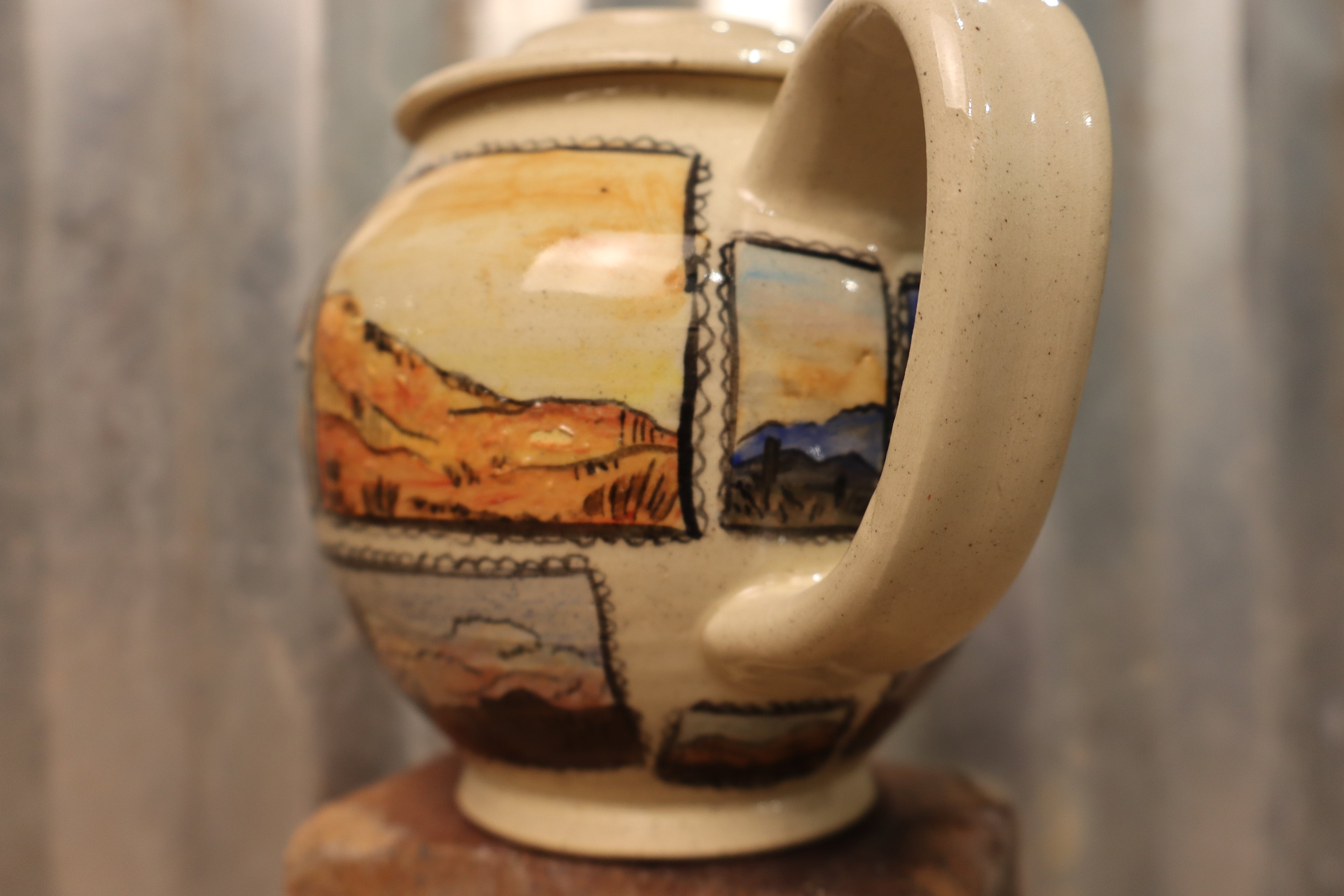 Western Stamp Teapot