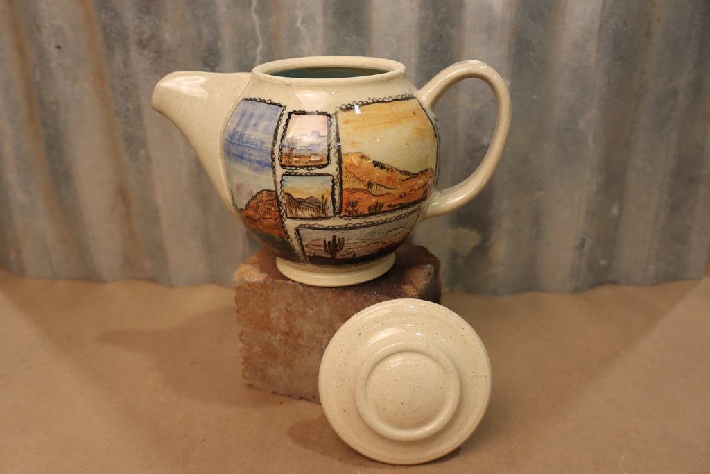 Western Stamp Teapot