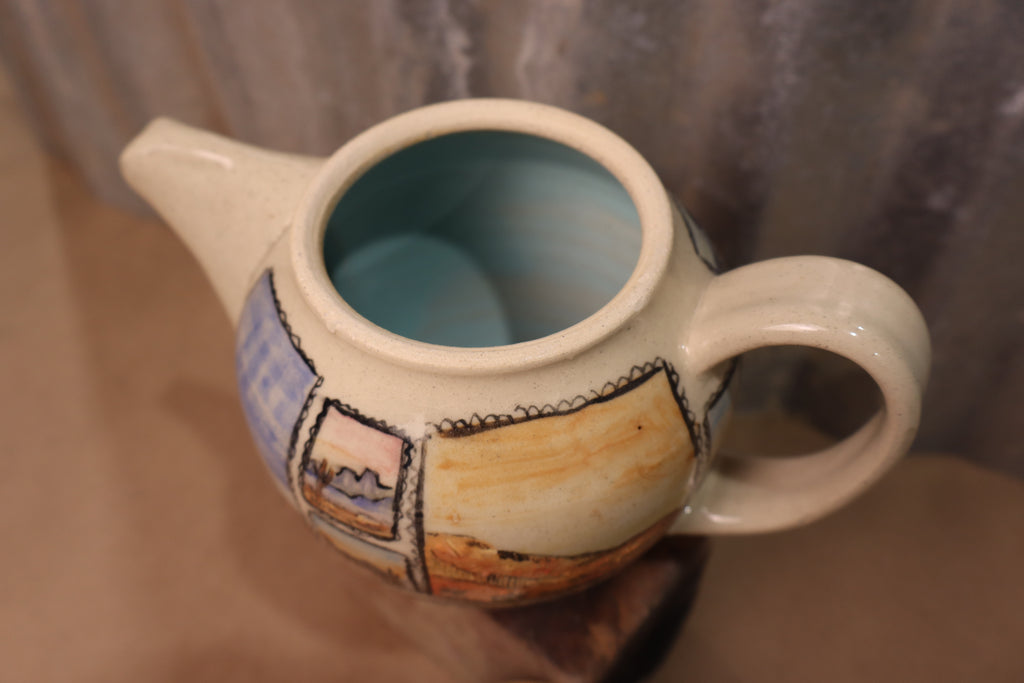 Western Stamp Teapot