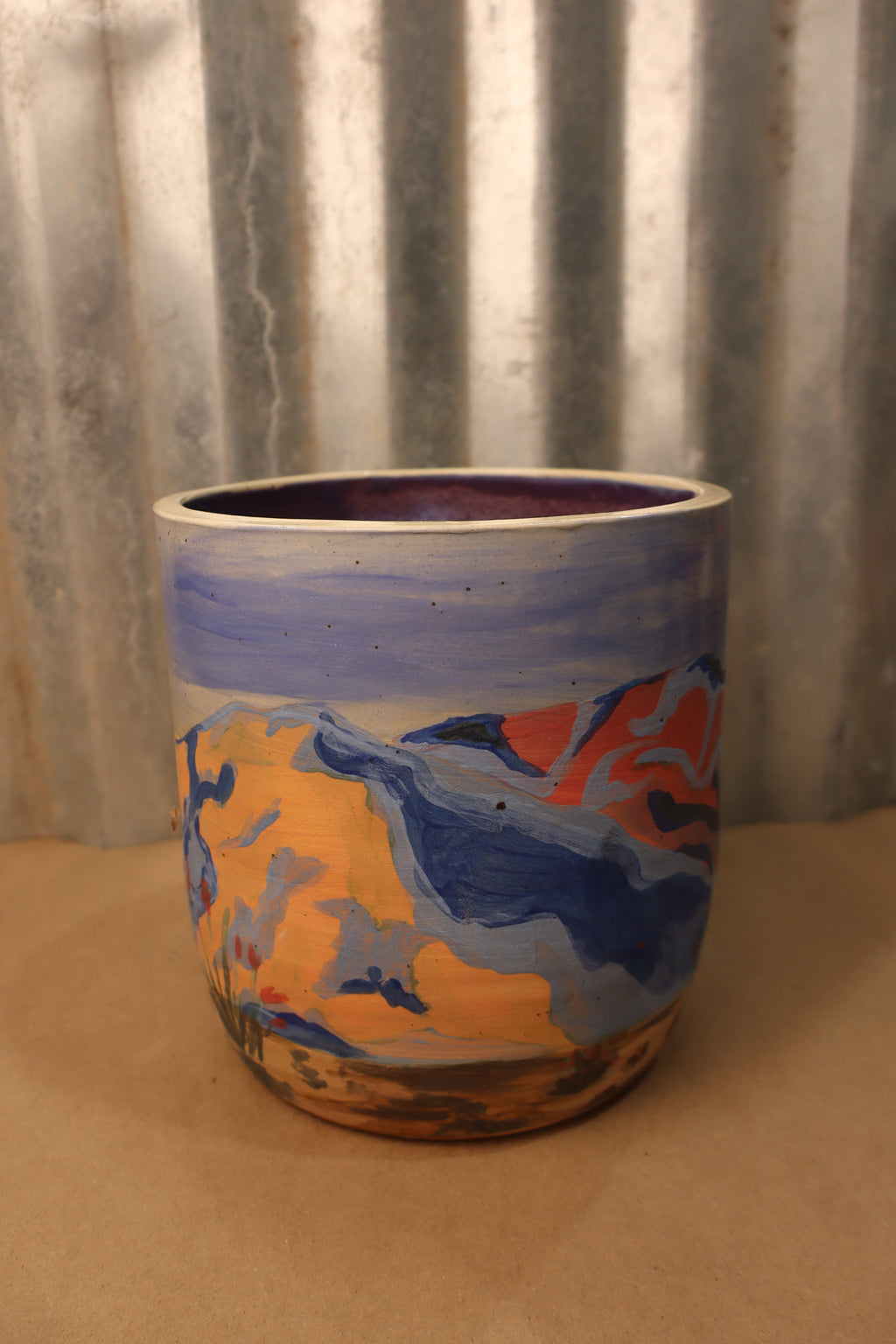 Sunset Pot