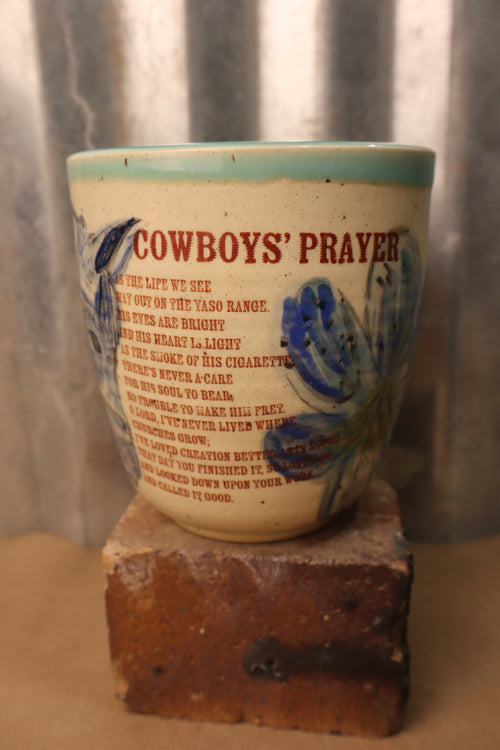 Blue Appaloosa Vase