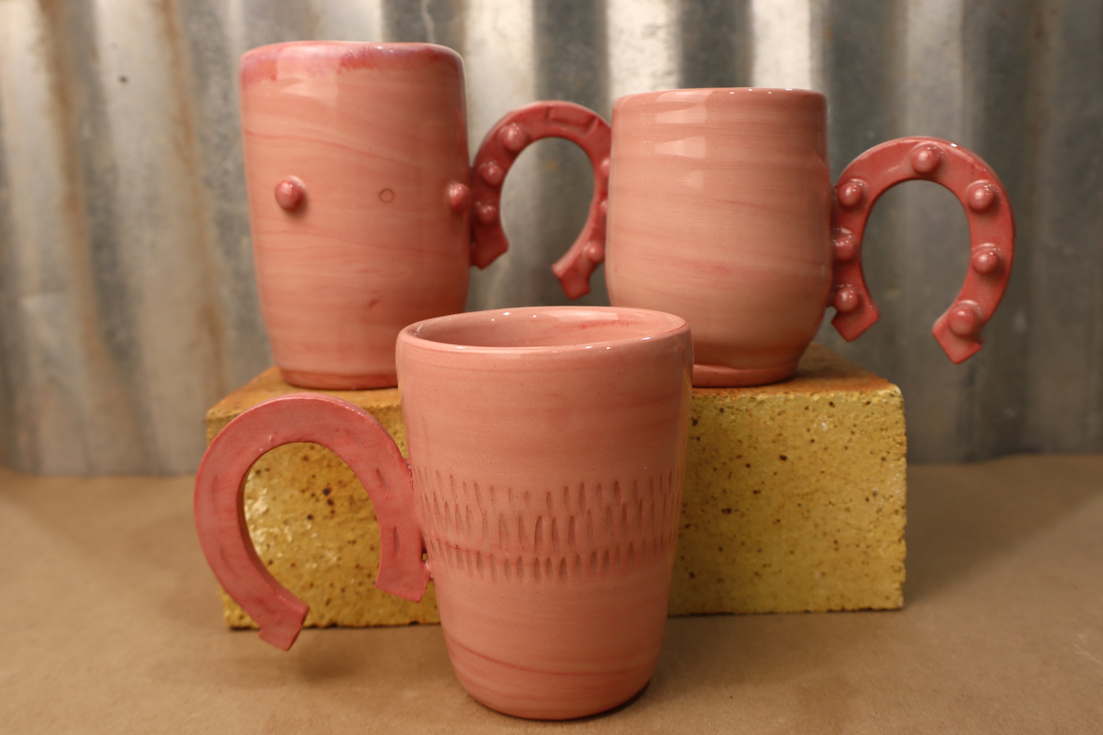 Bubblegum Horseshoe Mug
