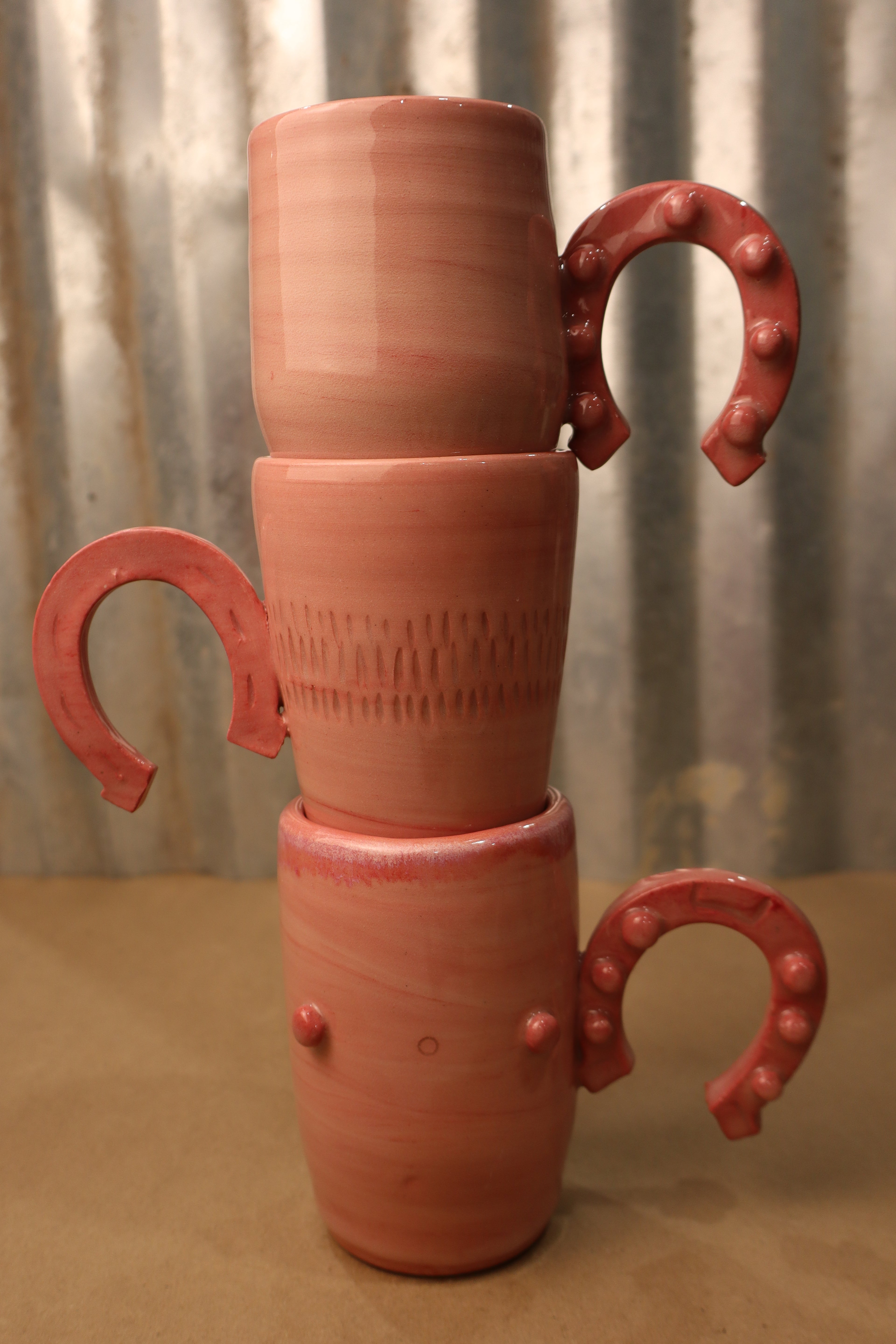 Bubblegum Horseshoe Mug