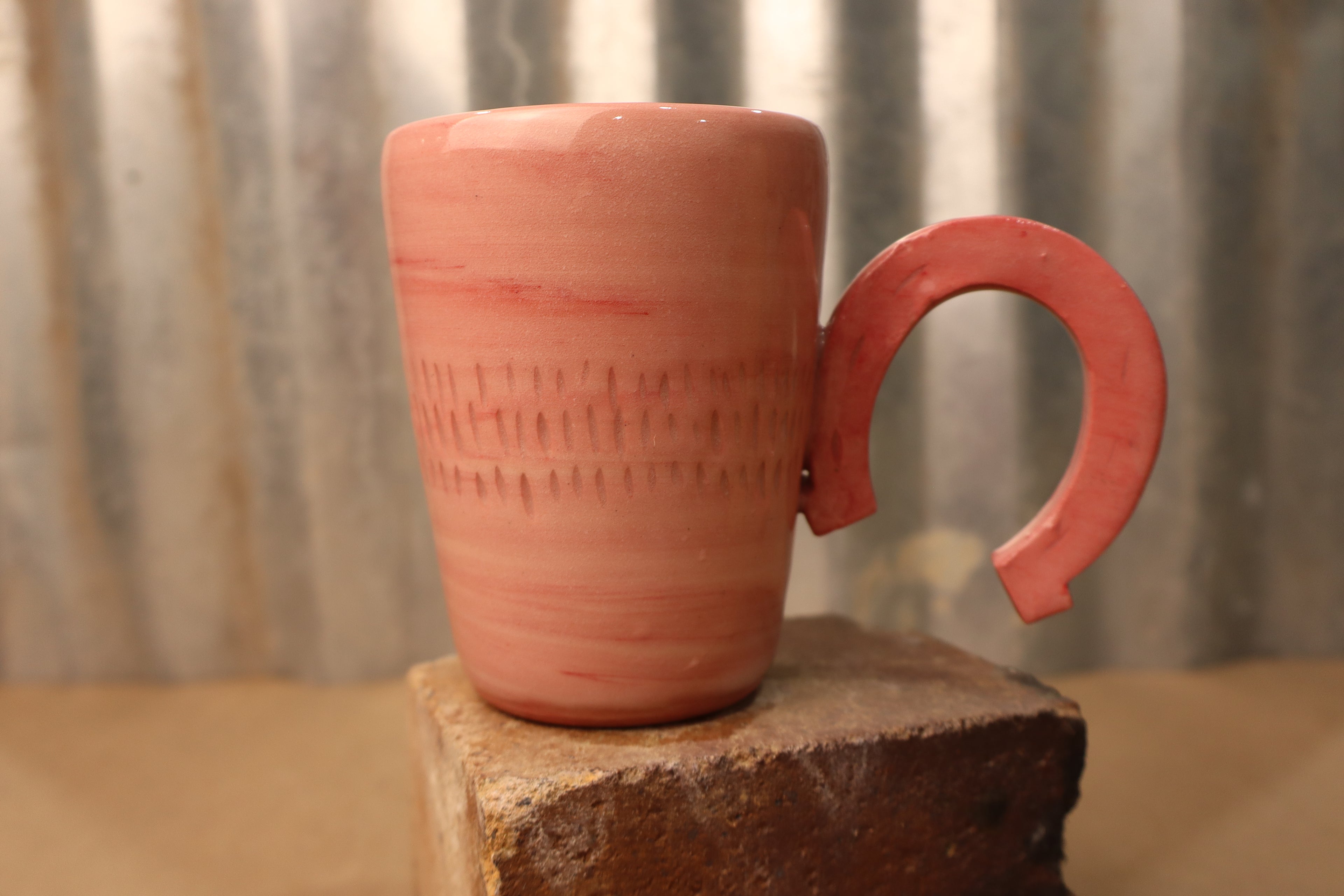 Bubblegum Horseshoe Mug