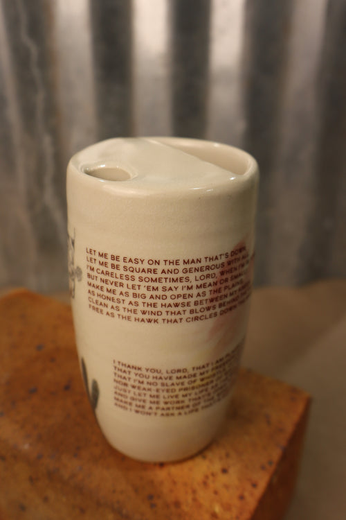 Cowboy Prayer Travel Mug