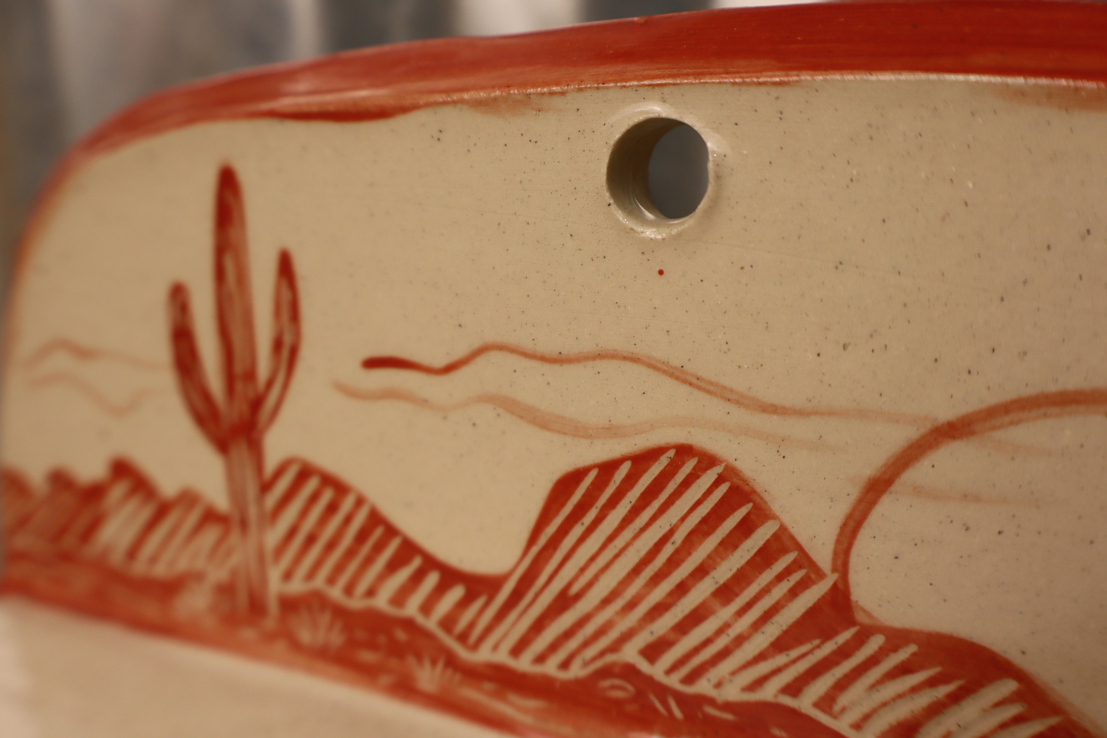 Red Sunset Wall Sconce