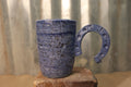 Blue Specks Horseshoe Mug