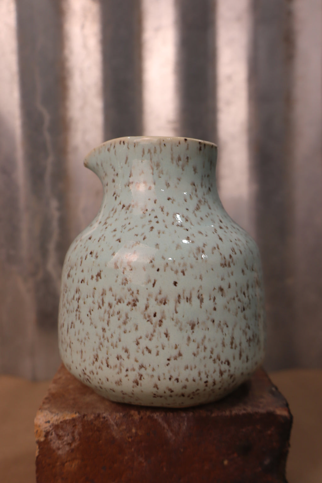 Robin's Egg Hand Pitcher
