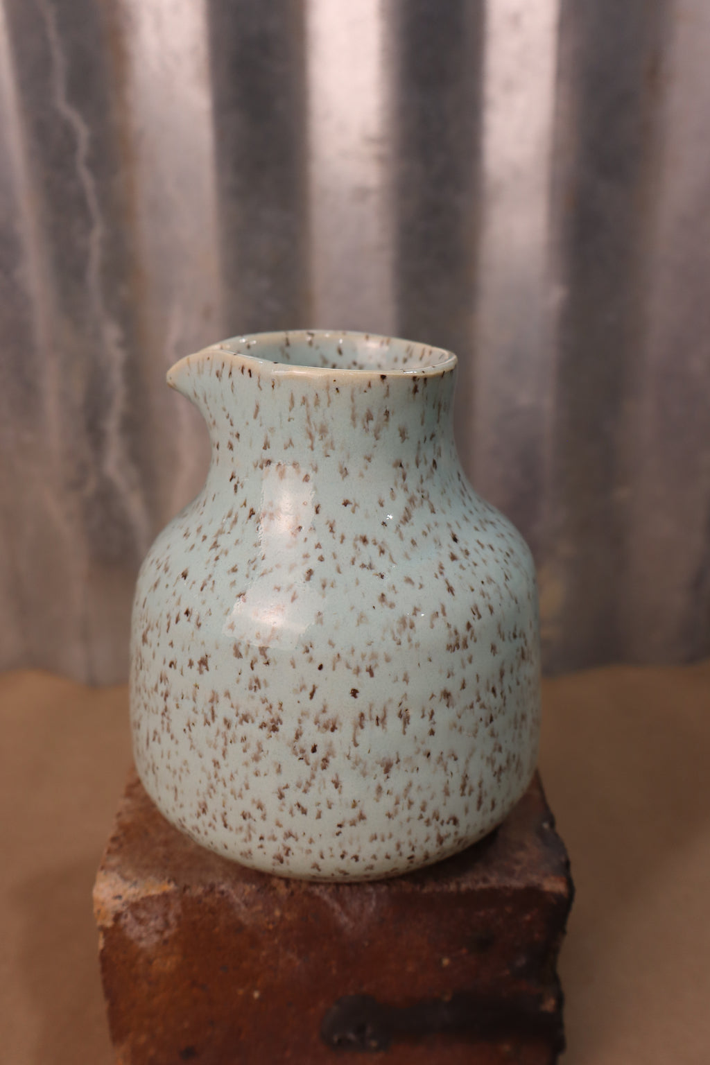 Robin's Egg Hand Pitcher