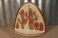 Carved Cactus Wall Sconce